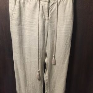 Linen dress pants